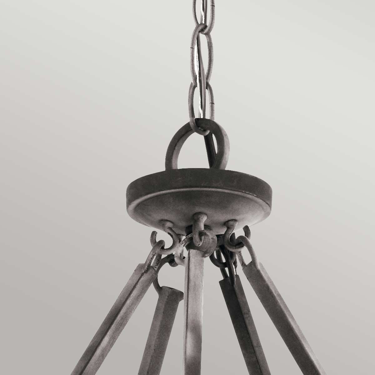 Pendelleuchte Taulbee (zinkfarben) 15x - Elstead Lighting