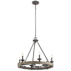 Pendelleuchte Taulbee (zinkfarben) 6x - Elstead Lighting