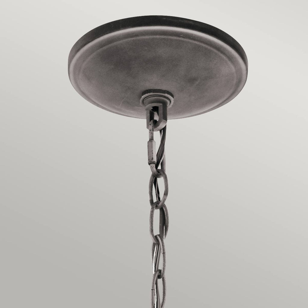 Pendelleuchte Taulbee (zinkfarben) 6x - Elstead Lighting