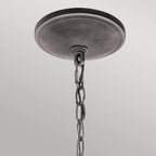 Pendelleuchte Taulbee (zinkfarben) 6x - Elstead Lighting