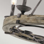 Pendelleuchte Taulbee (zinkfarben) 6x - Elstead Lighting