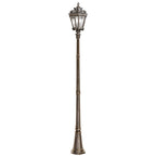 Außen-Stehleuchte Tournai (antik bronzefarbene mit dunkler Patina) 3x - Elstead Lighting