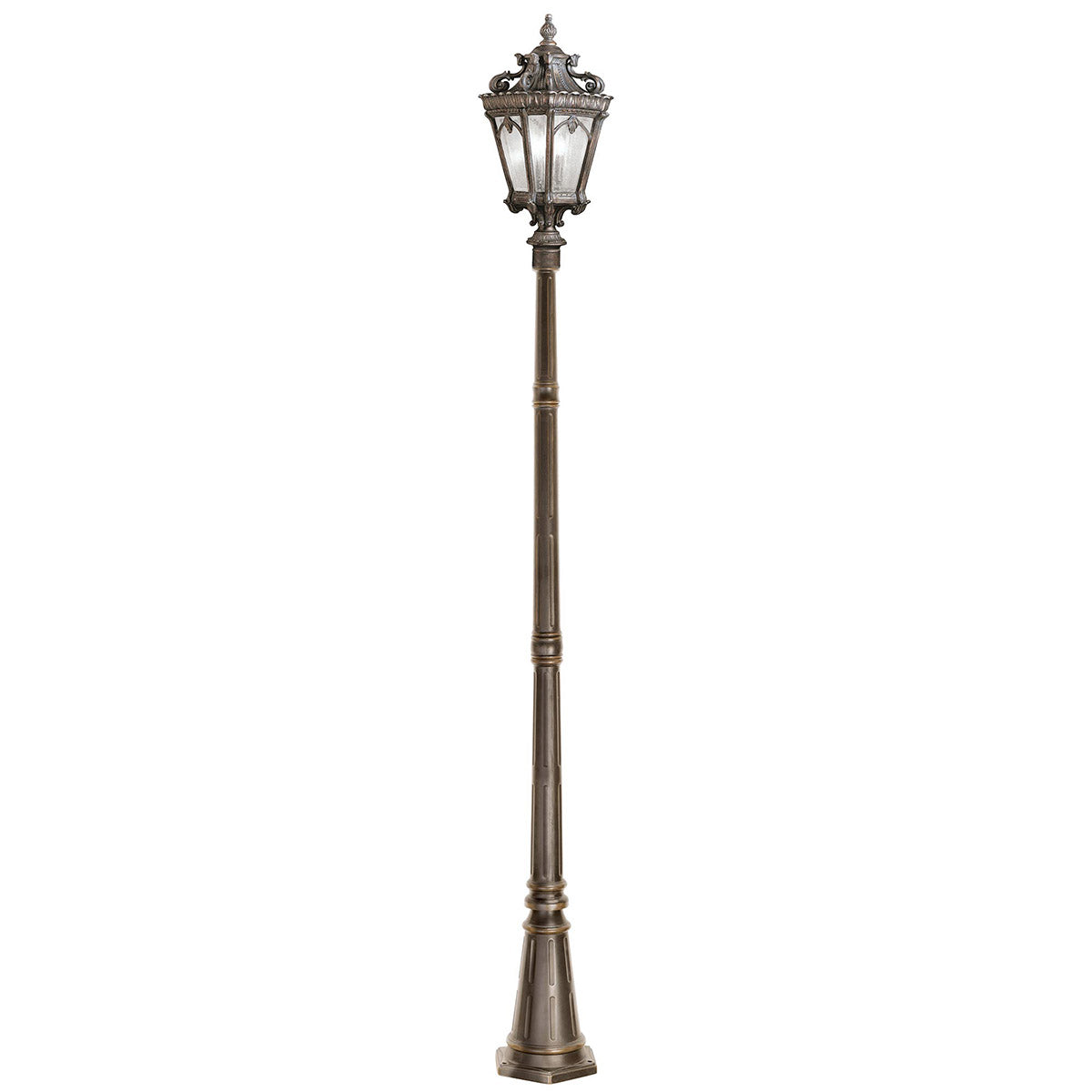 Außen-Stehleuchte Tournai (antik bronzefarbene mit dunkler Patina) 3x - Elstead Lighting