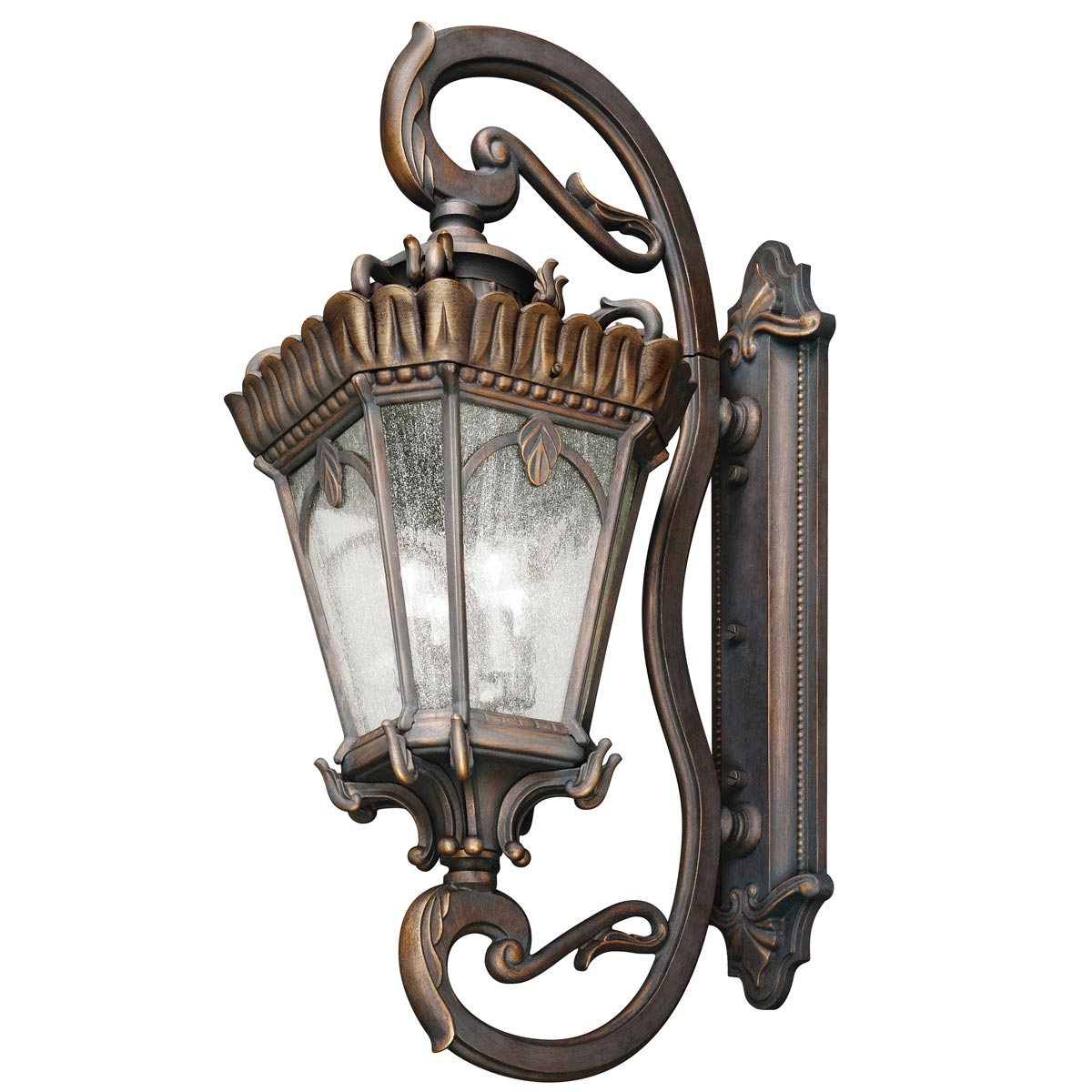 Außen-Wandleuchte Tournai (antik bronzefarbene mit dunkler Patina) 4x - Elstead Lighting