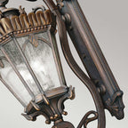 Außen-Wandleuchte Tournai (antik bronzefarbene mit dunkler Patina) 4x - Elstead Lighting