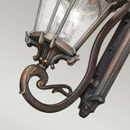 Außen-Wandleuchte Tournai (antik bronzefarbene mit dunkler Patina) 4x - Elstead Lighting