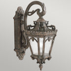 Außen-Wandleuchte Tournai (antik bronzefarbene mit dunkler Patina) 1x - Elstead Lighting