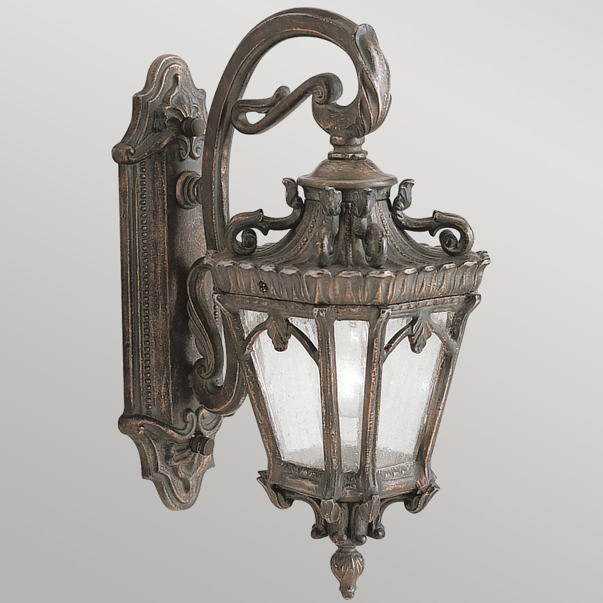 Außen-Wandleuchte Tournai (antik bronzefarbene mit dunkler Patina) 1x - Elstead Lighting