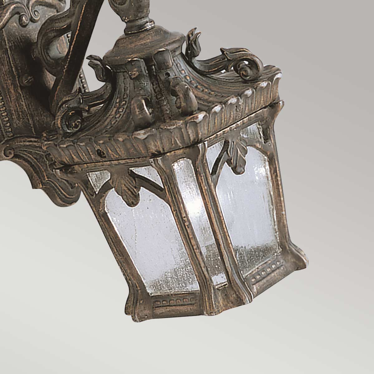 Außen-Wandleuchte Tournai (antik bronzefarbene mit dunkler Patina) 1x - Elstead Lighting