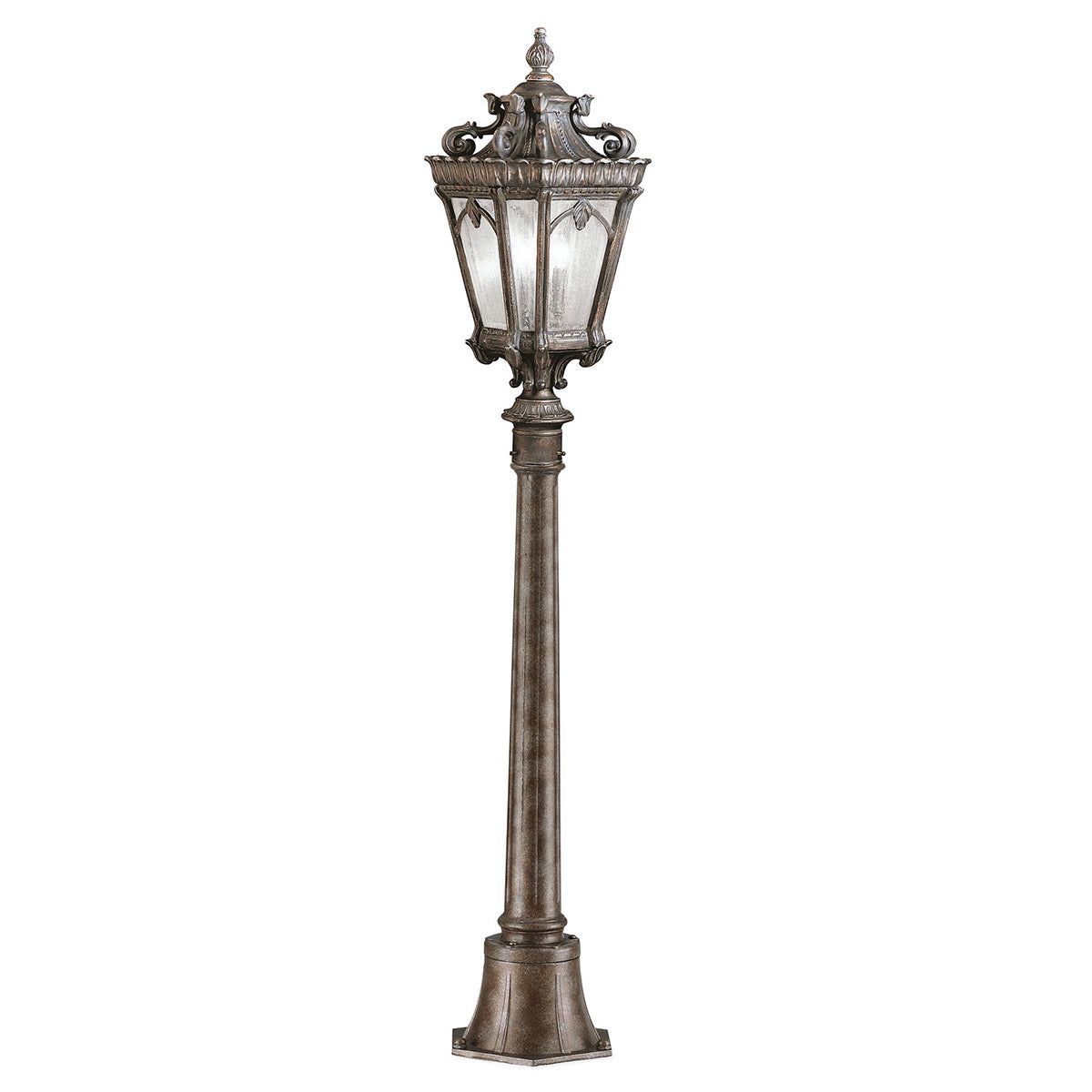 Außen-Stehleuchte Tournai (antik bronzefarbene mit dunkler Patina) 1x - Elstead Lighting