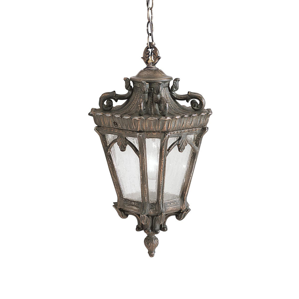 Außen-Pendelleuchte Tournai (antik bronzefarbene mit dunkler Patina) 1x - Elstead Lighting