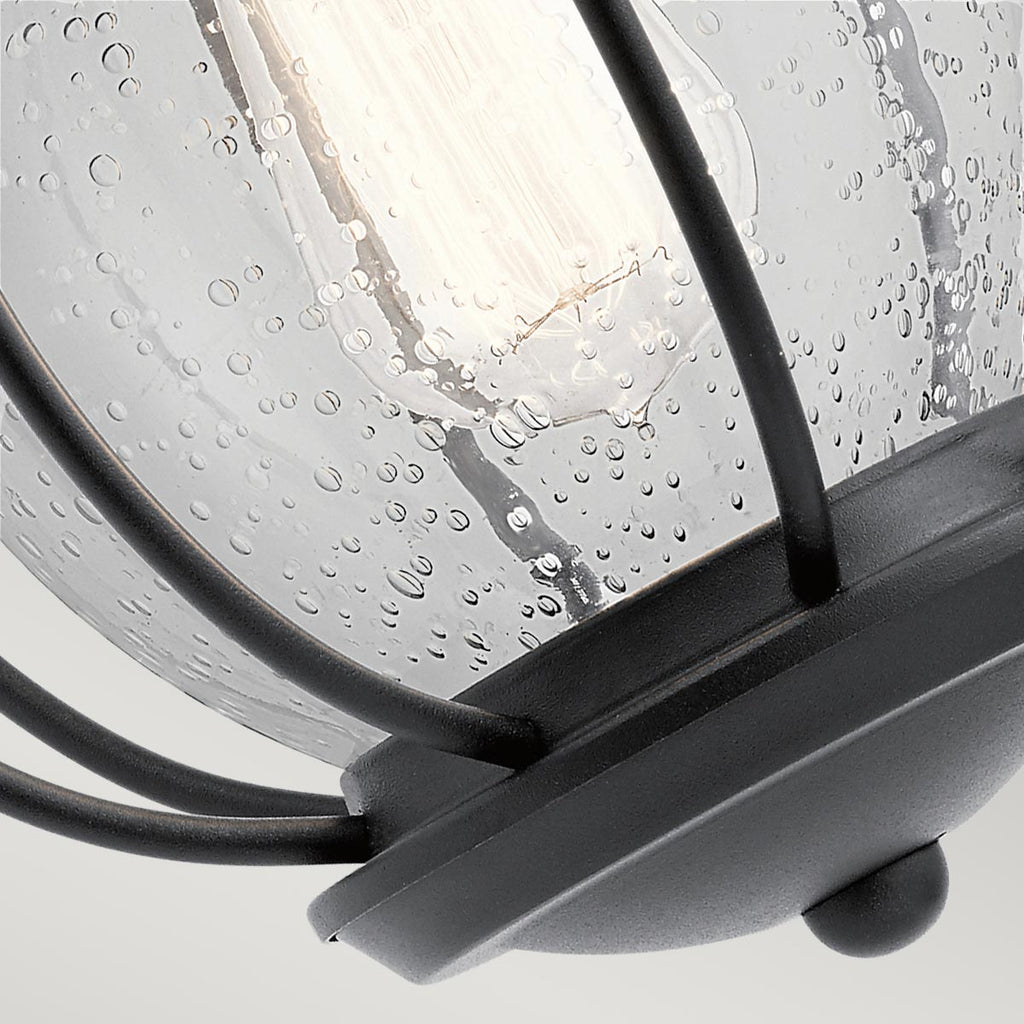 Außen-Wandleuchte Vandalia (schwarz) 1x - Elstead Lighting