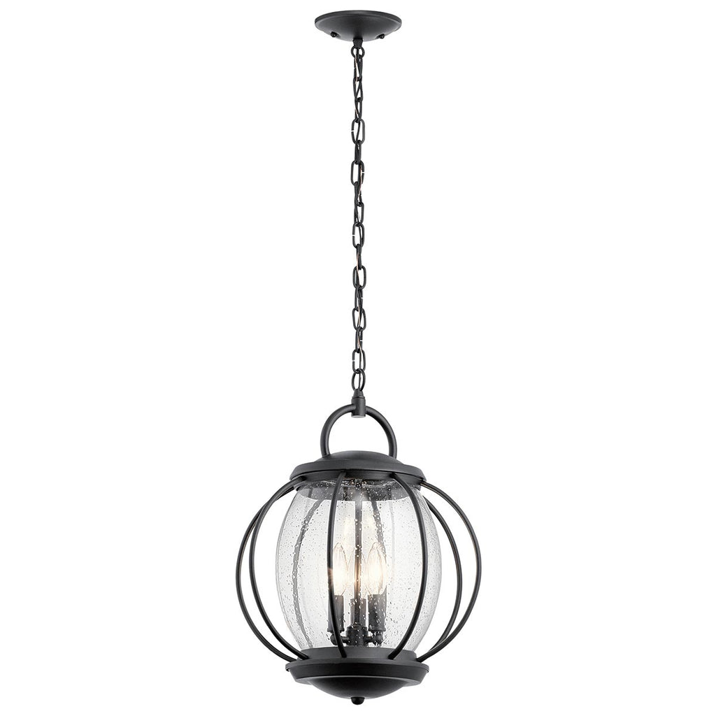 Außen-Pendelleuchte Vandalia (schwarz) 3x - Elstead Lighting