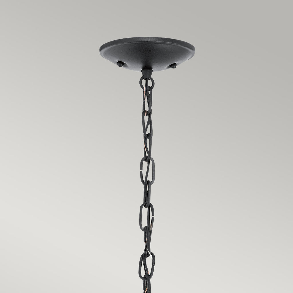 Außen-Pendelleuchte Vandalia (schwarz) 3x - Elstead Lighting