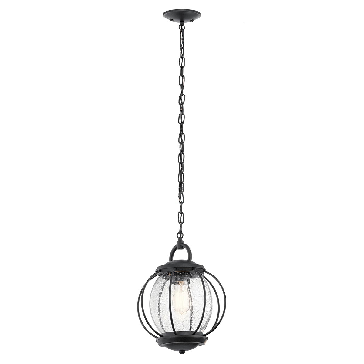 Außen-Pendelleuchte Vandalia (schwarz) 1x - Elstead Lighting