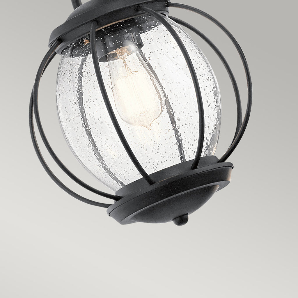 Außen-Pendelleuchte Vandalia (schwarz) 1x - Elstead Lighting
