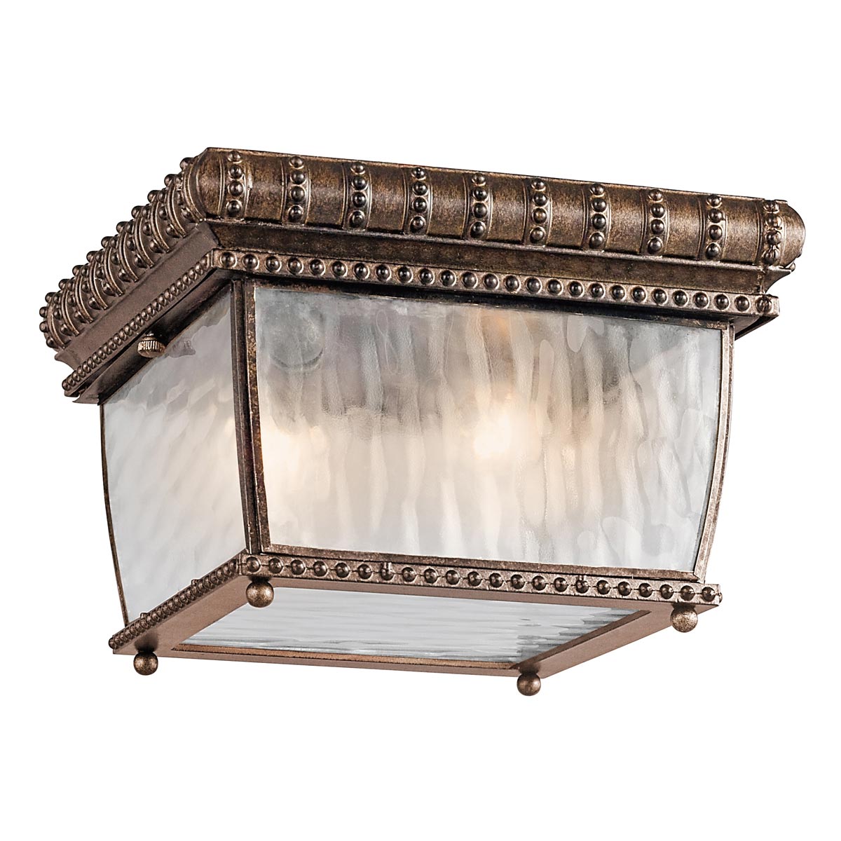 Außen-Deckenleuchte Venetian Rain (bronzefarben) 2x - Elstead Lighting
