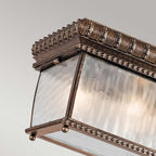 Außen-Deckenleuchte Venetian Rain (bronzefarben) 2x - Elstead Lighting