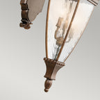 Außen-Wandleuchte Venetian Rain (bronzefarben) 3x - Elstead Lighting