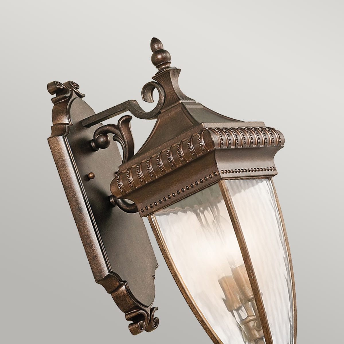 Außen-Wandleuchte Venetian Rain (bronzefarben) 2x - Elstead Lighting