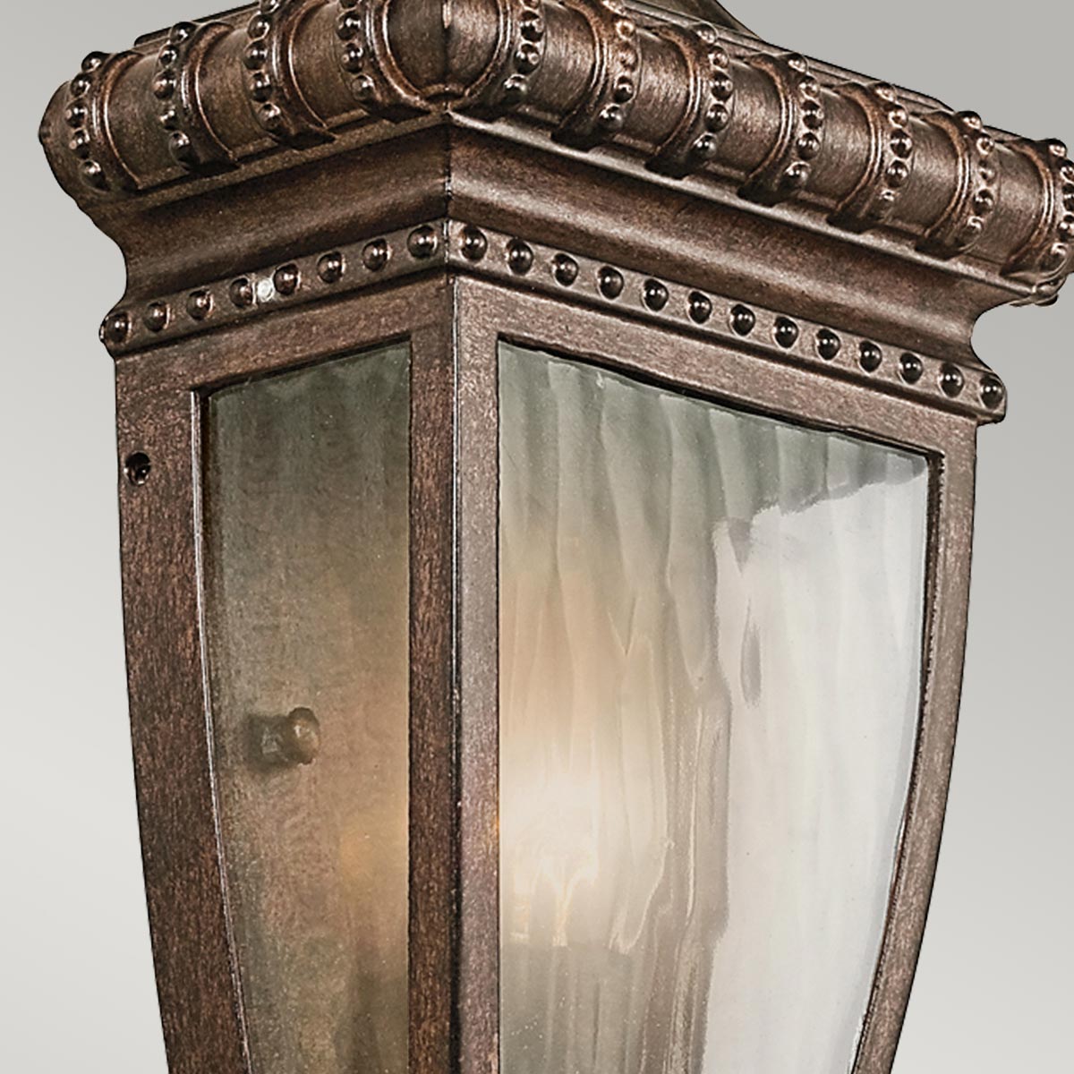 Außen-Wandleuchte Venetian Rain (bronzefarben) 1x - Elstead Lighting