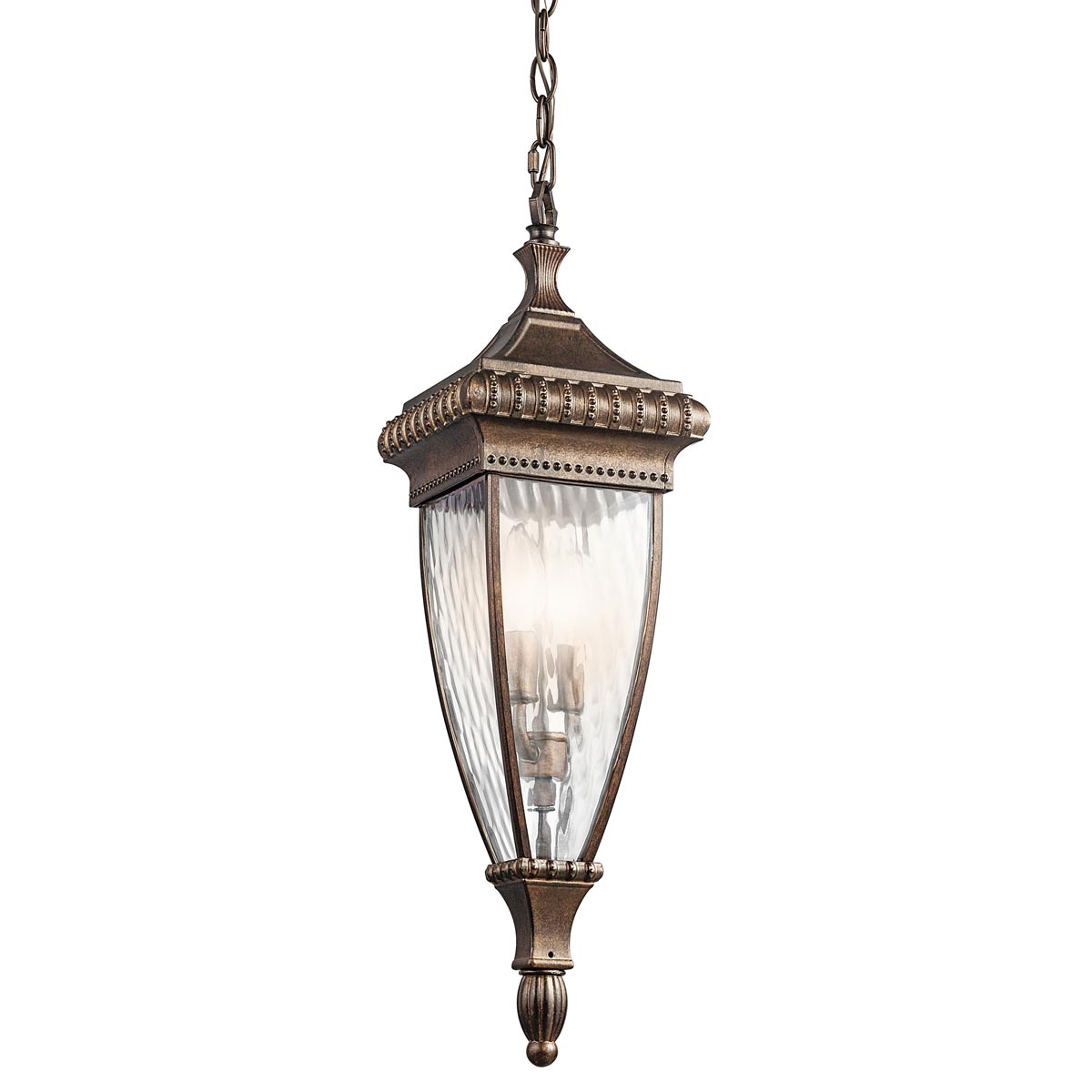 Außen-Pendelleuchte Venetian Rain (bronzefarben) 2x - Elstead Lighting