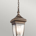 Außen-Pendelleuchte Venetian Rain (bronzefarben) 2x - Elstead Lighting