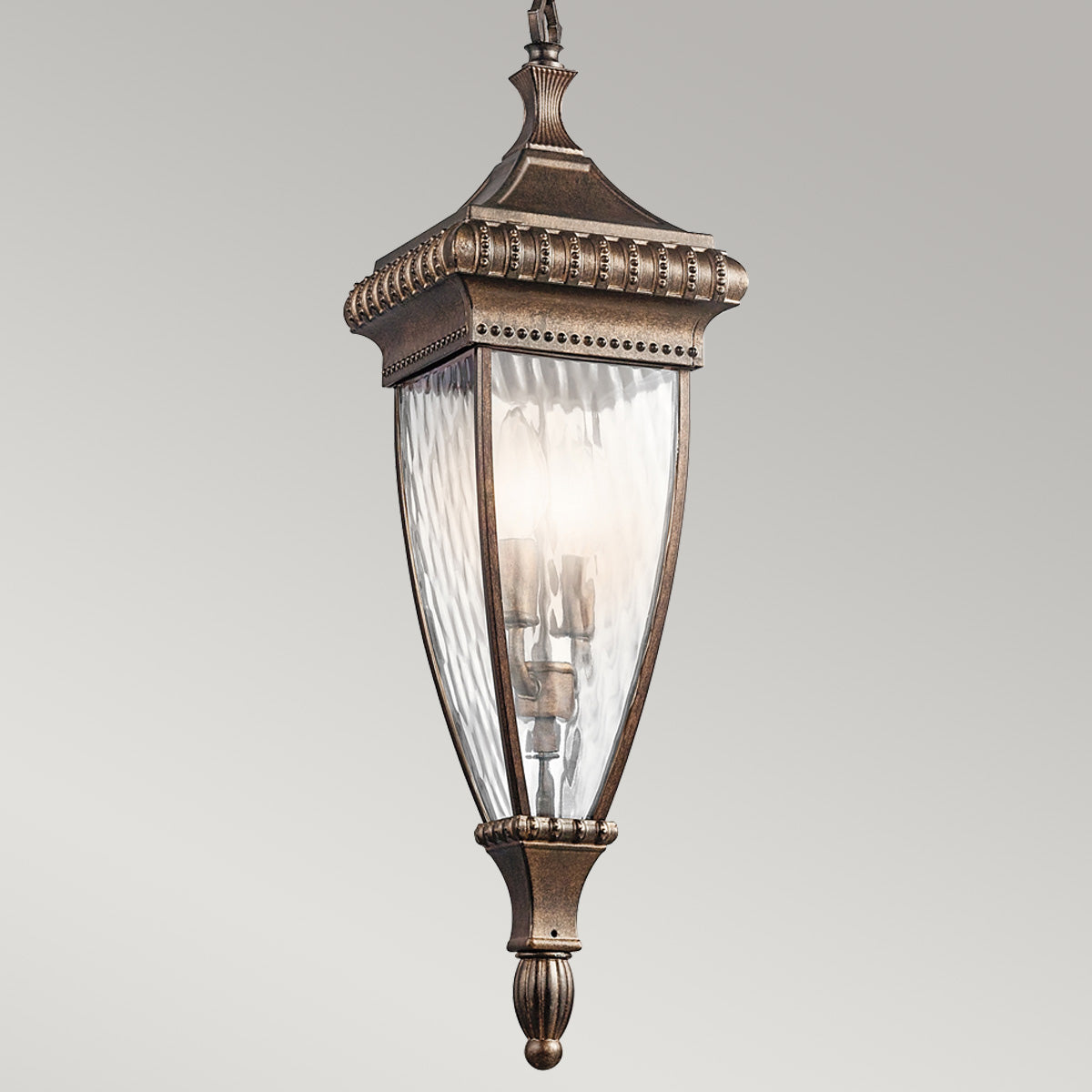 Außen-Pendelleuchte Venetian Rain (bronzefarben) 2x - Elstead Lighting