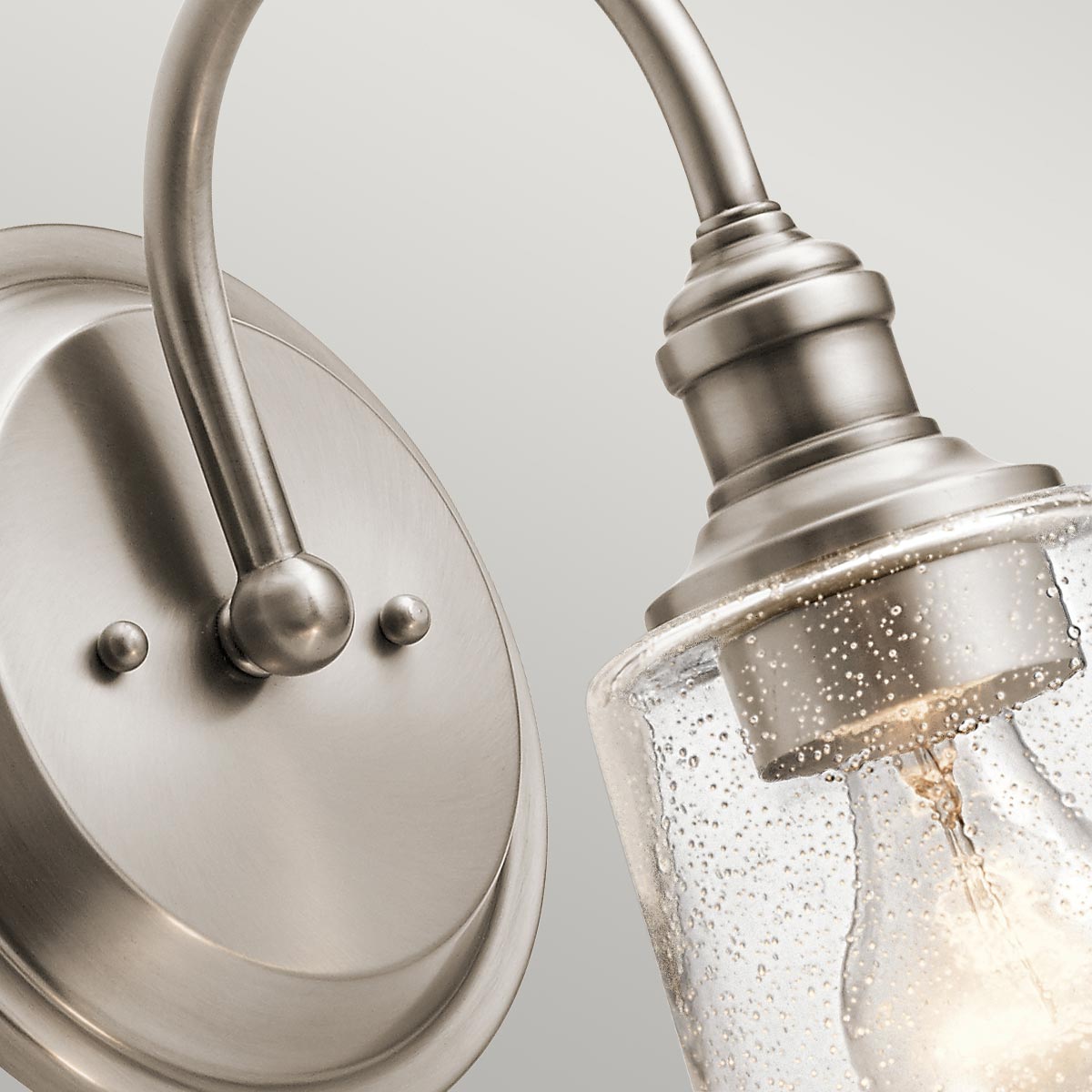 Wandleuchte Waverly (Nickel) 1x - Elstead Lighting