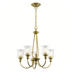 Pendelleuchte Waverly (messingfarben) 5x - Elstead Lighting