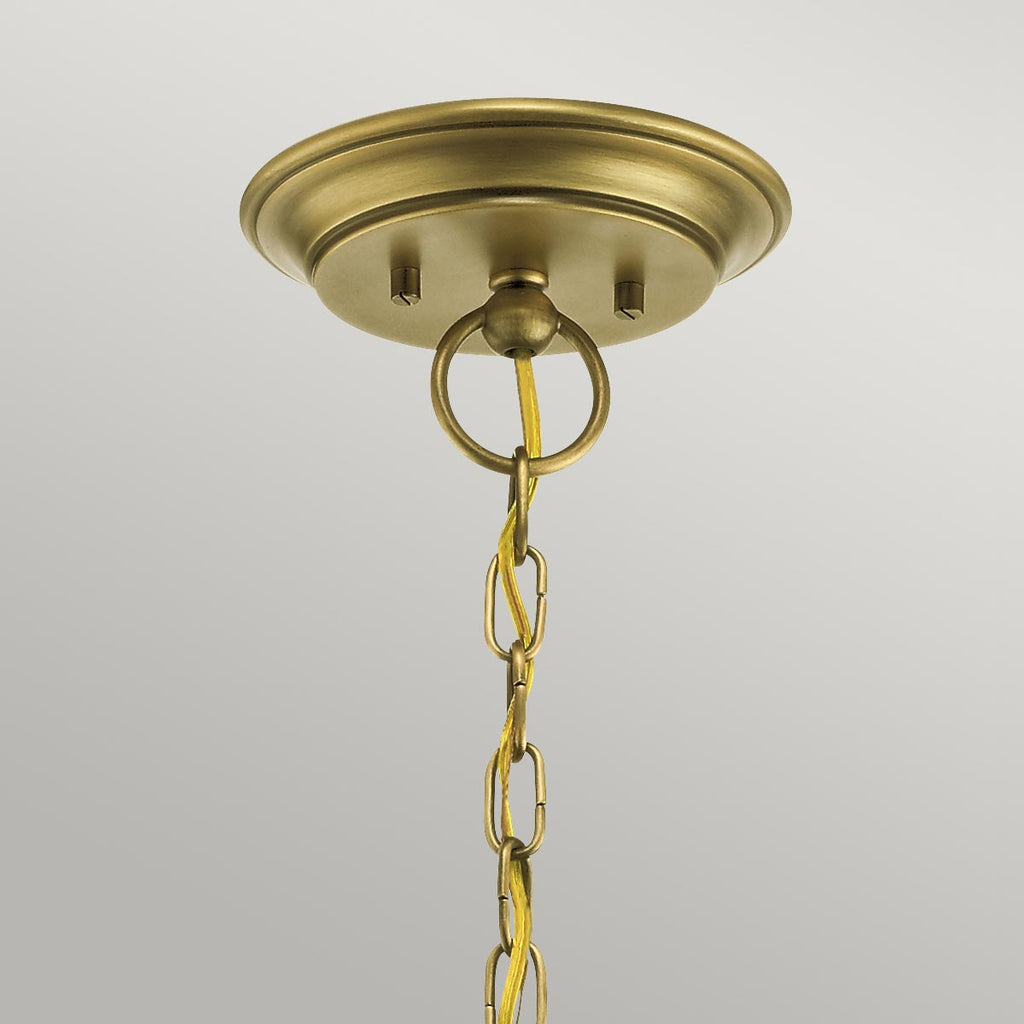 Pendelleuchte Waverly (messingfarben) 5x - Elstead Lighting