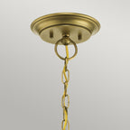 Pendelleuchte Waverly (messingfarben) 5x - Elstead Lighting