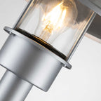 Außen-Stehleuchte Klampenborg (silberfarben) 1x - Elstead Lighting