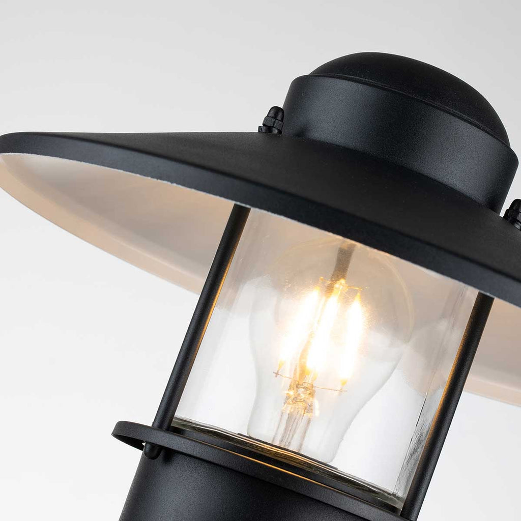 Außen-Sockelleuchte Klampenborg (schwarz) 1x - Elstead Lighting