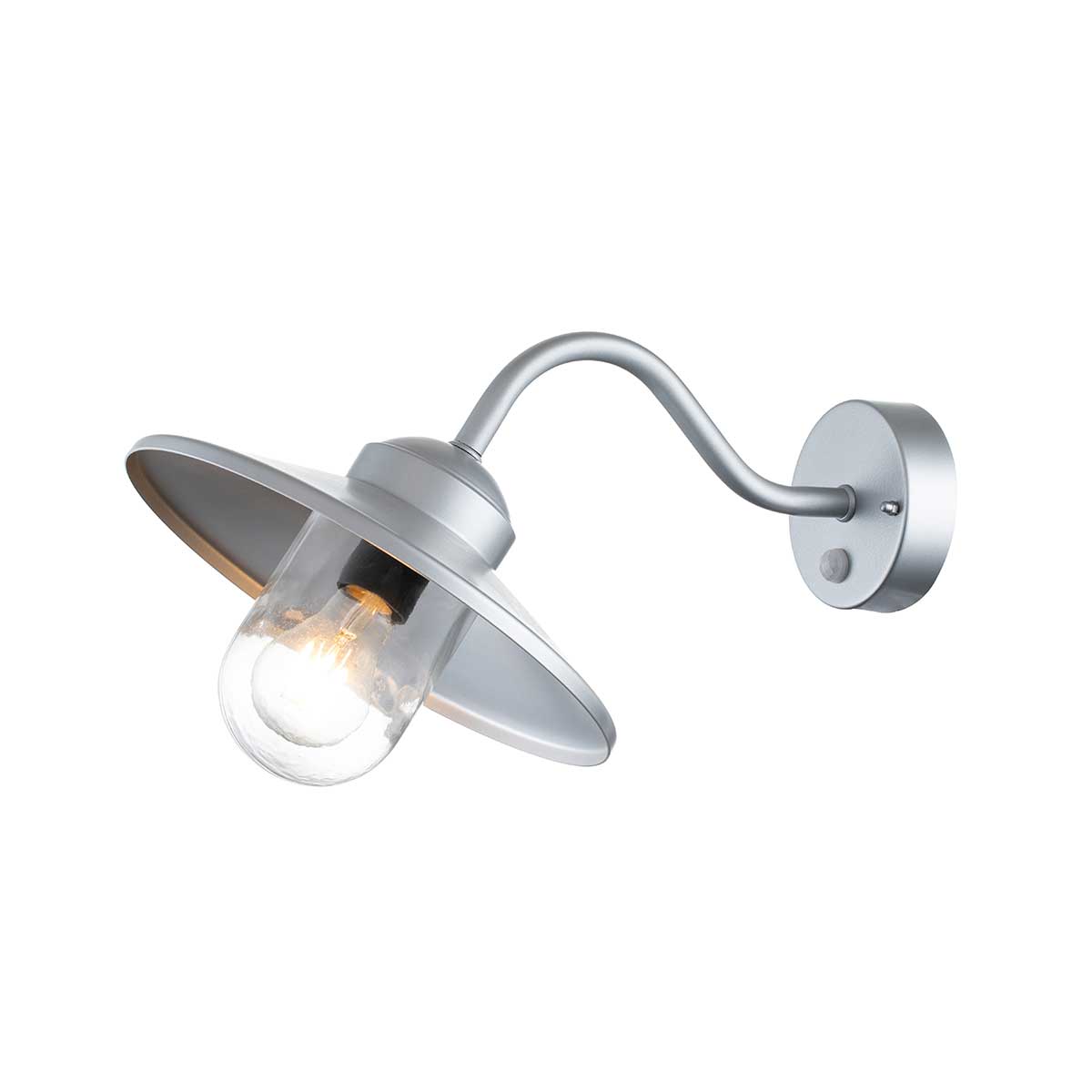 Außen-Wandleuchte Klampenborg (silberfarben) 1x - Elstead Lighting