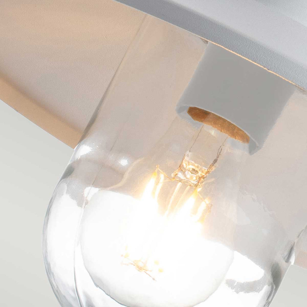Außen-Wandleuchte Klampenborg (weiß) 1x - Elstead Lighting