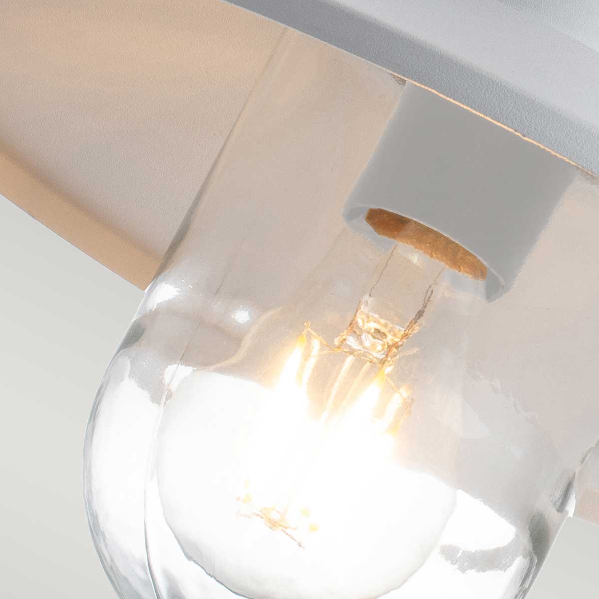 Außen-Wandleuchte Klampenborg (weiß) 1x - Elstead Lighting