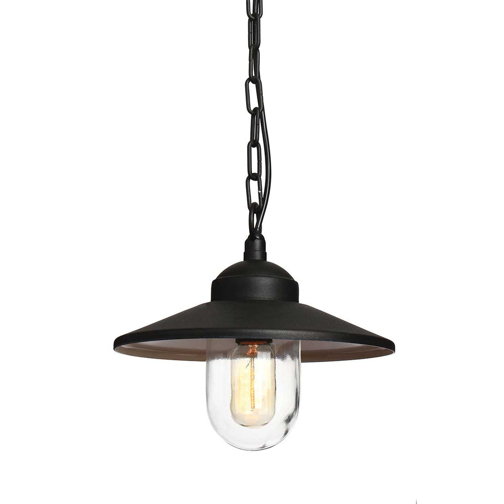 Außen-Pendelleuchte Klampenborg (schwarz) 1x - Elstead Lighting