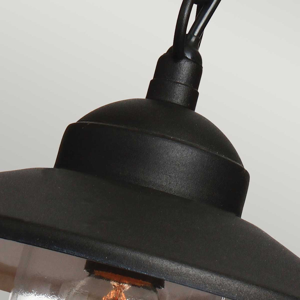 Außen-Pendelleuchte Klampenborg (schwarz) 1x - Elstead Lighting
