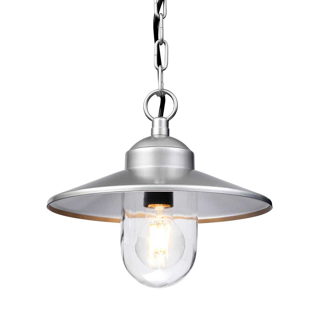 Außen-Pendelleuchte Klampenborg (silberfarben) 1x - Elstead Lighting