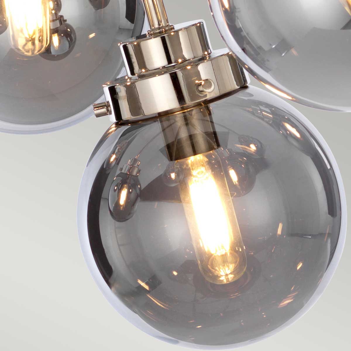 Pendelleuchte Kula (Nickel) 9x - Elstead Lighting