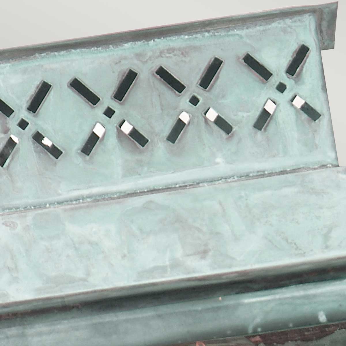 Außen-Wandleuchte Lambeth Palace (antik wirkende Grünspan-Patina auf Metall) 1x - Elstead Lighting