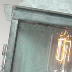 Außen-Wandleuchte Lambeth Palace (antik wirkende Grünspan-Patina auf Metall) 1x - Elstead Lighting