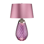 Tischleuchte Lena - Plum (Rauchglas / Slate Shad) 1x - Elstead Lighting