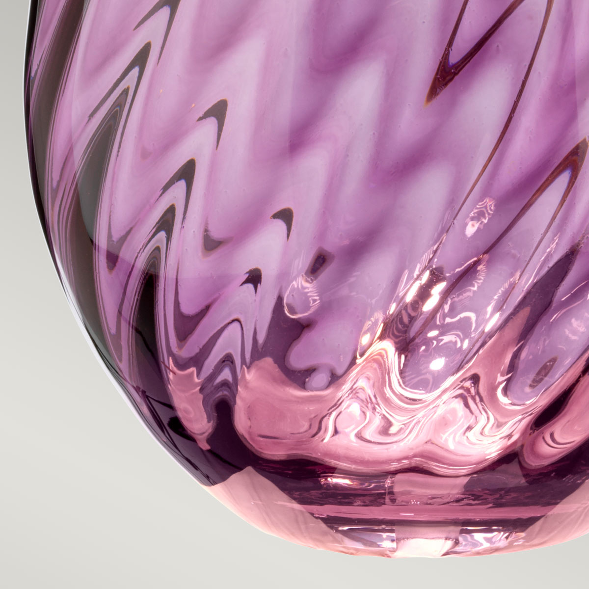 Tischleuchte Lena - Plum (Rauchglas / Slate Shad) 1x - Elstead Lighting