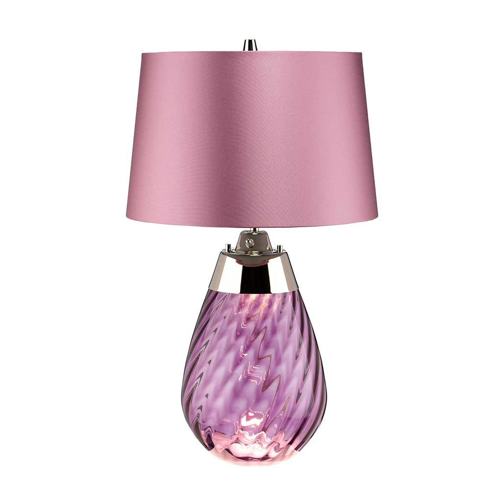 Tischleuchte Lena - Plum (Rauchglas) 1x - Elstead Lighting