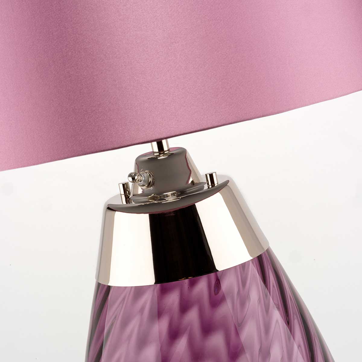 Tischleuchte Lena - Plum (Rauchglas) 1x - Elstead Lighting