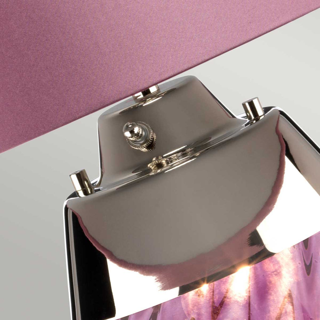Tischleuchte Lena - Plum (Rauchglas) 1x - Elstead Lighting
