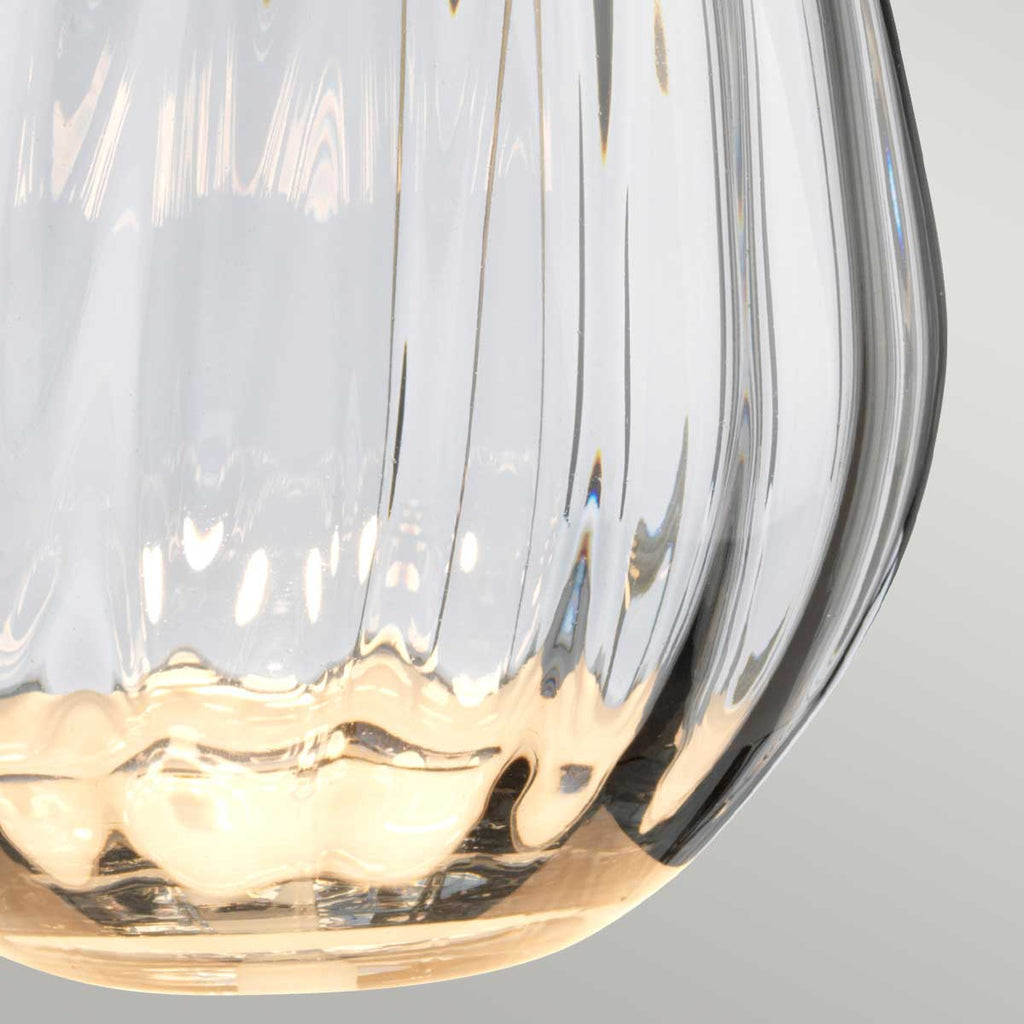 Tischleuchte Lena - Smoke (Nickel) 1x - Elstead Lighting