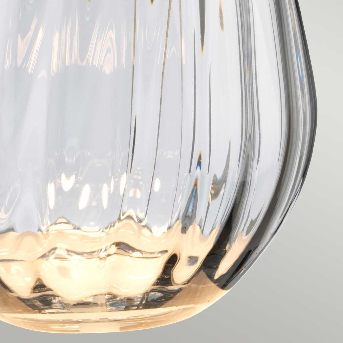 Tischleuchte Lena - Smoke (Nickel) 1x - Elstead Lighting